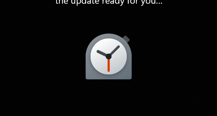 Clock app needs update …